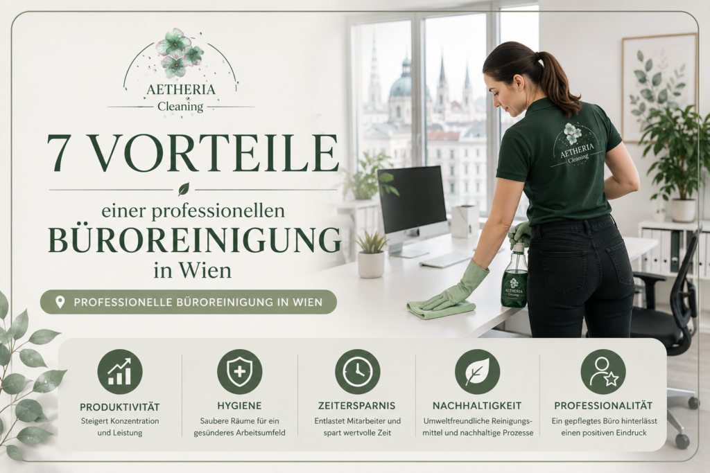 Professionelle Büroreinigung Wien